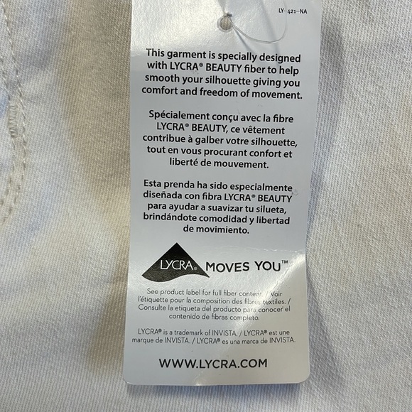 Old Navy White Rockstar Super Skinny Built In Sculpt Clean Slate Jeans Size 6P - Picture 5 of 9